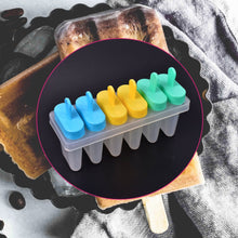 Ice Candy Maker Upgrade sicle Molds Sets 6 Ice  Makers Reusable Ice Lolly Cream Mold Home-Made sicles Mould with Stick